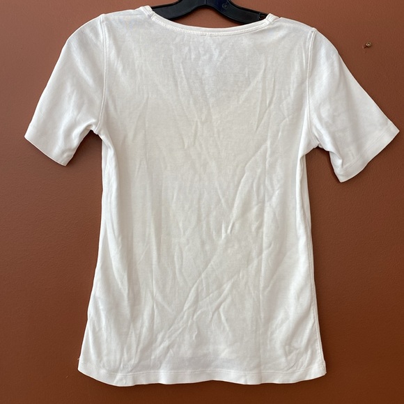 Olsen ladies T shirt made in India of 100% cotton. Size 4. - Picture 2 of 9